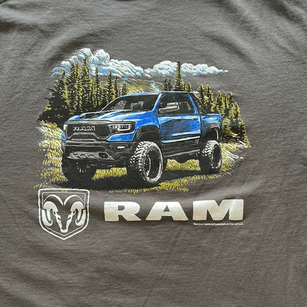 RAM Graphic T-Shirt in Gray